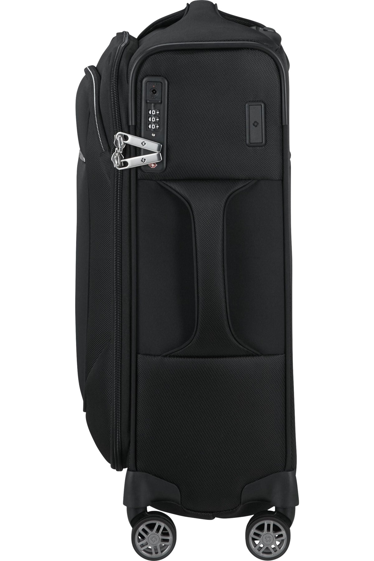 Walizka Samsonite Re-Lite 55cm slim powiększana czarny – zdjęcie 4