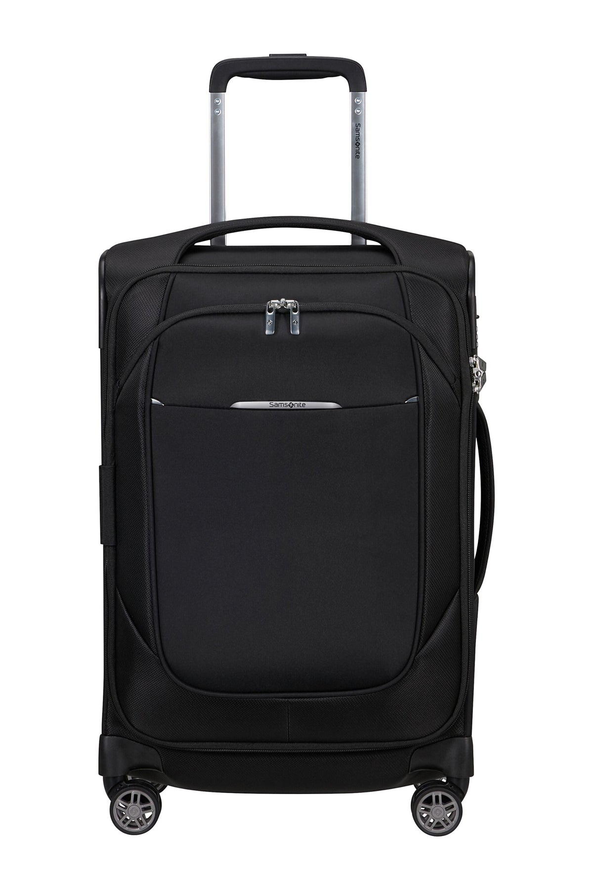 Walizka Samsonite Re-Lite 55cm slim powiększana czarny