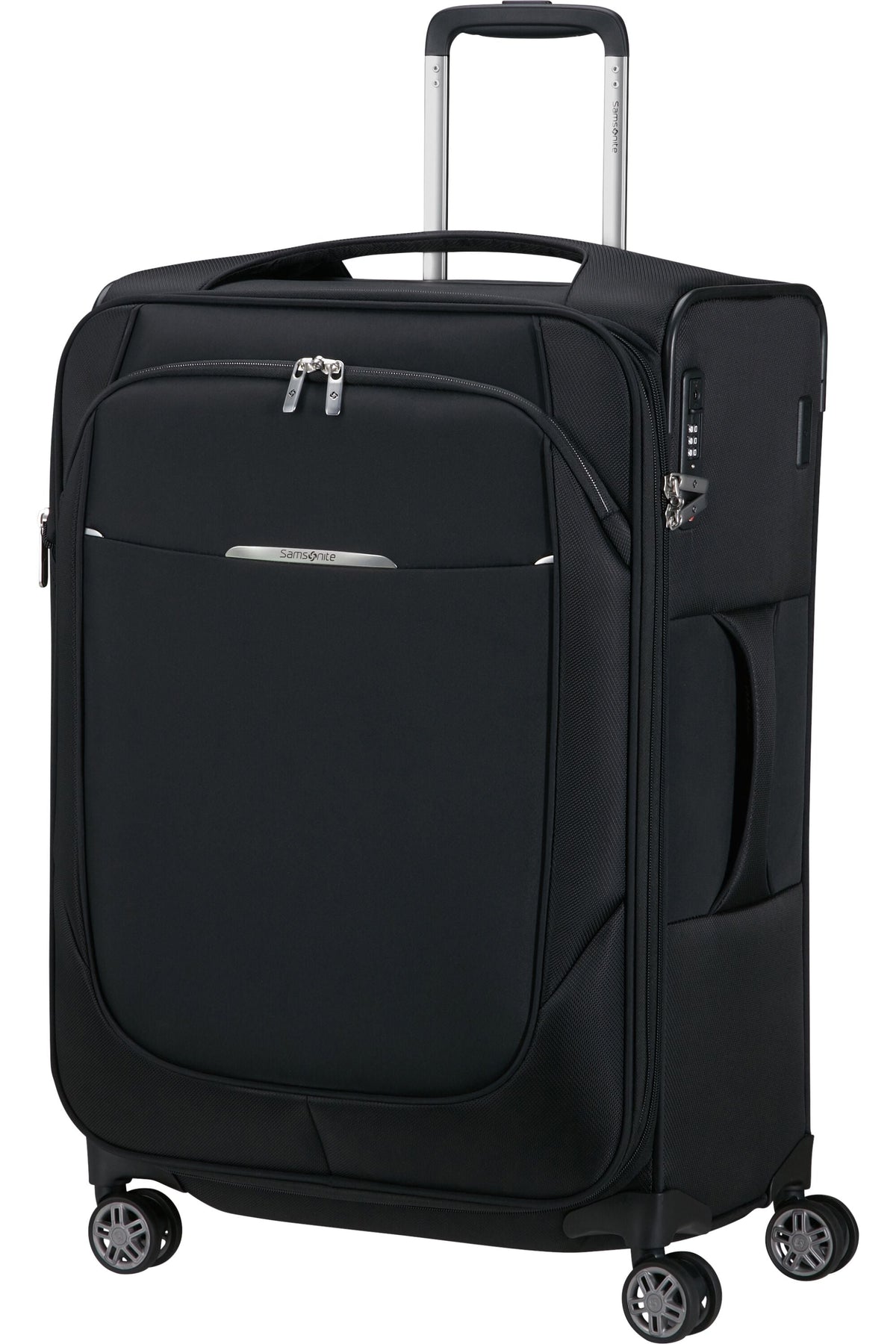 Walizka Samsonite Re-Lite 67cm powiększana czarny – zdjęcie 3