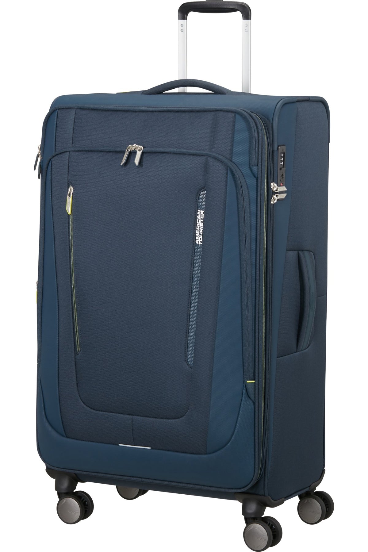 Walizka American Tourister Wanderlite L powiększana Dark Navy – zdjęcie 2