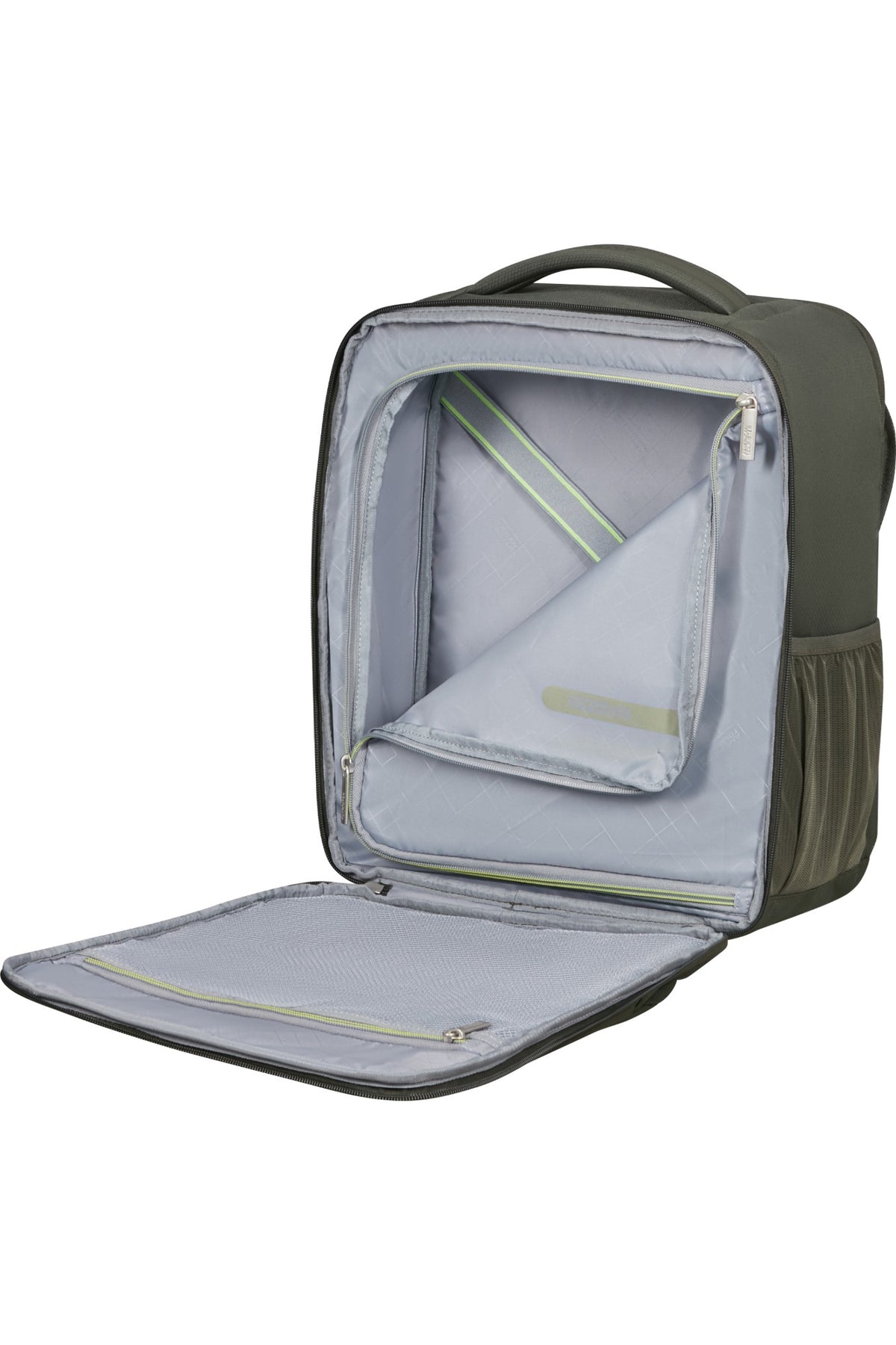 Plecak kabinowy American Tourister Wanderlite MS Dark Khaki – zdjęcie 3