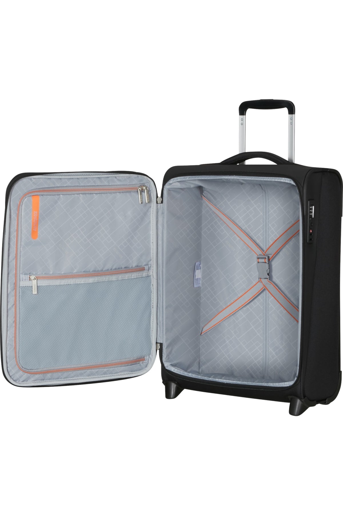 Walizka kabinowa American Tourister Wanderlite S na 2 kółkach Shadow Black – zdjęcie 3