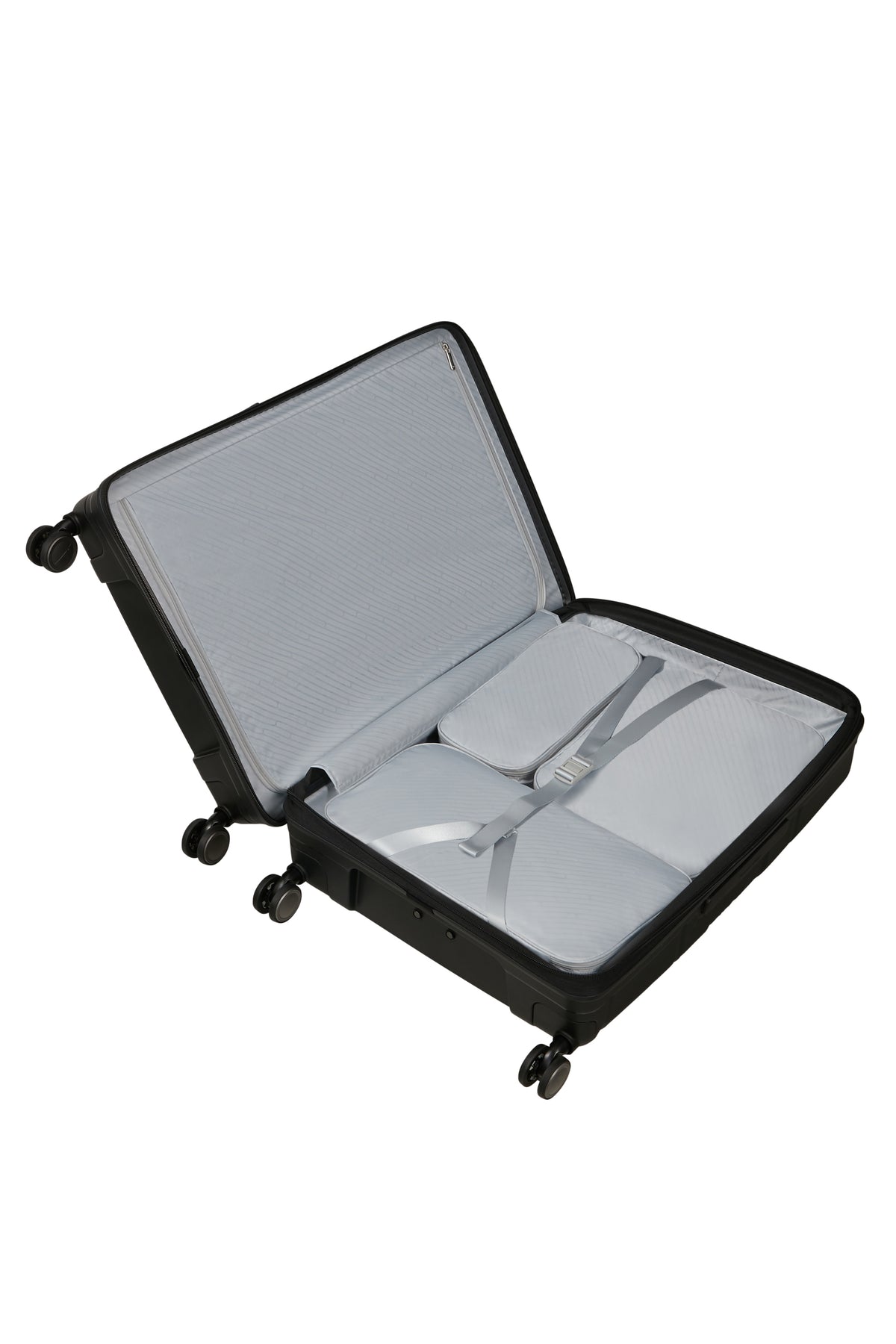 Samsonite Paralux 75 cm czarna – wnętrze