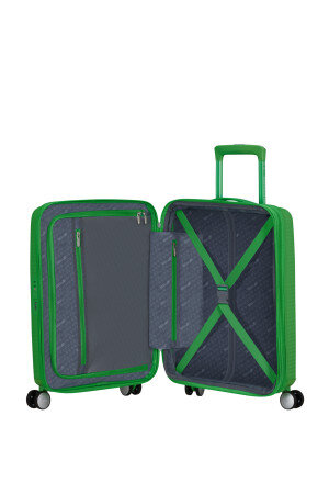 American Tourister Soundbox 55cm erweiterbarer Handgepäckkoffer gelb