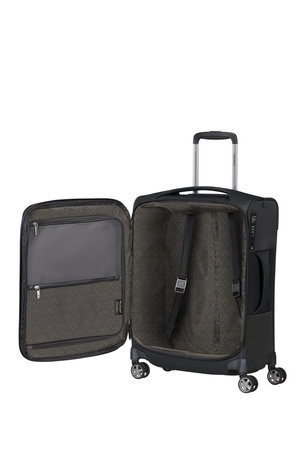 Samsonite D'Lite 55cm erweiterbarer Handgepäckkoffer schwarz