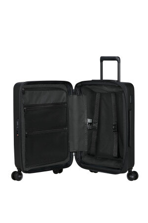  Samsonite Restackd Kabinenkoffer 55cm, vergrößert, schwarz