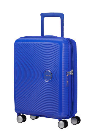 American Tourister Soundbox 55cm erweiterbarer Handgepäckkoffer gelb