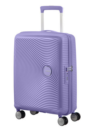 American Tourister Soundbox 55cm erweiterbarer Handgepäckkoffer lila