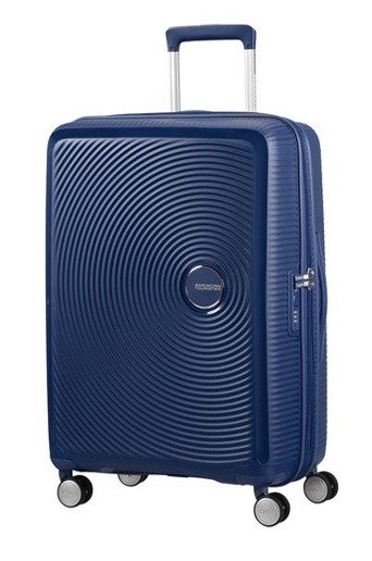 American Tourister Soundbox 67cm großer Koffer, navy blau