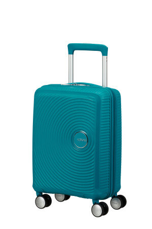 American Tourister Soundbox mini 47cm blauer Koffer