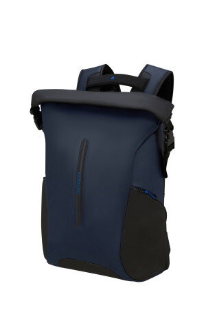 Samsonite Ecodiver L 17,3" rollender Laptop-Rucksack, Marineblau