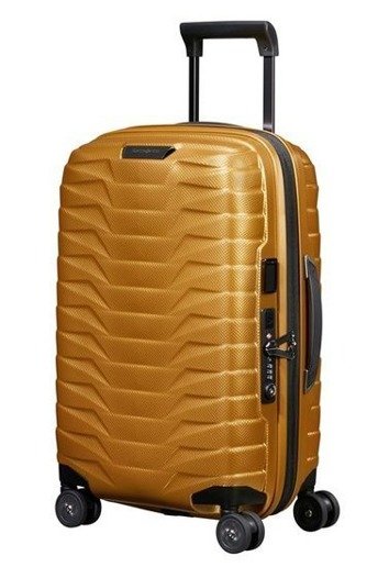 Samsonite Proxis 55cm Handgepäckkoffer erweiterbar gold