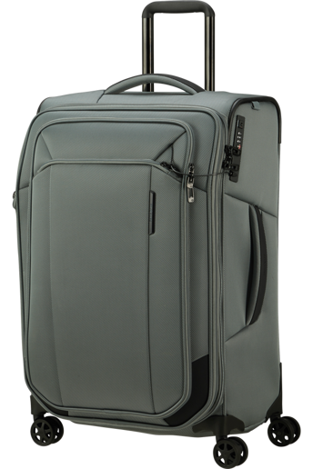 Samsonite Respark 67 cm großer grüner Koffer