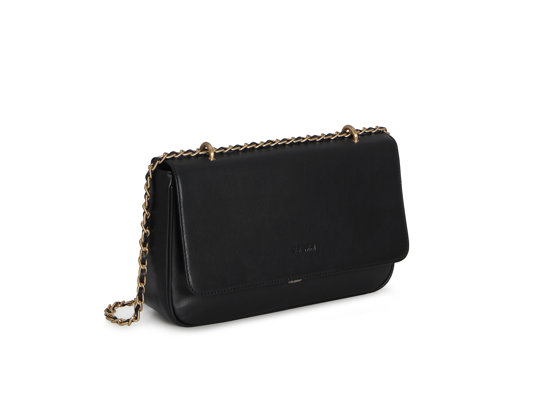 Valentini Adoro 248 Lederhandtasche mit Kette schwarz