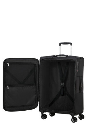 Samsonite Urbify 68 cm vergrößerbarer schwarzer Koffer