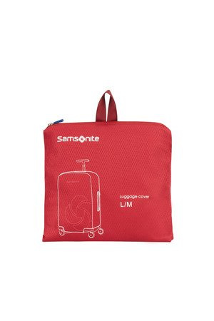 L/M Kofferbezug Samsonite rot