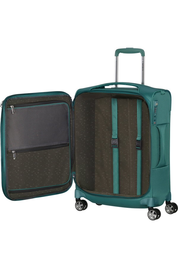 Walizka kabinowa Samsonite D'Lite 55cm powiększana niebieska